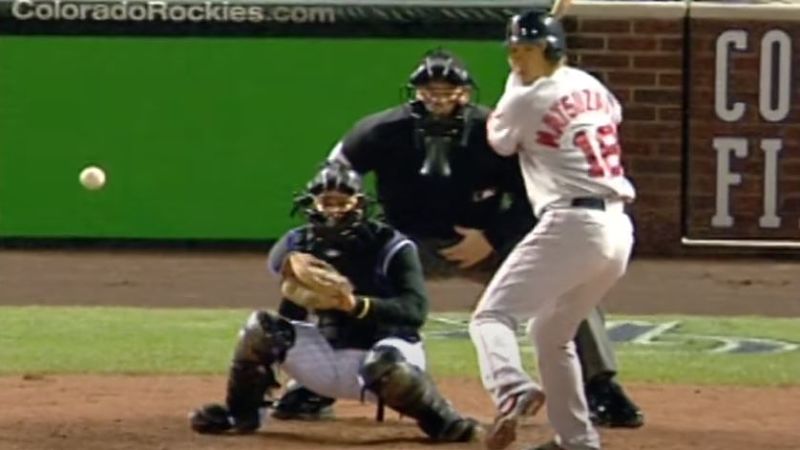 Boston Red Sox pitcher Daisuke Matsuzaka
