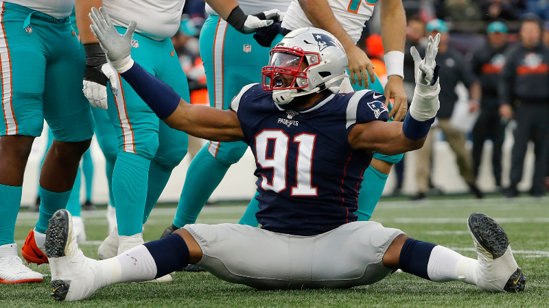 New England Patriots defensive end Deatrich Wise
