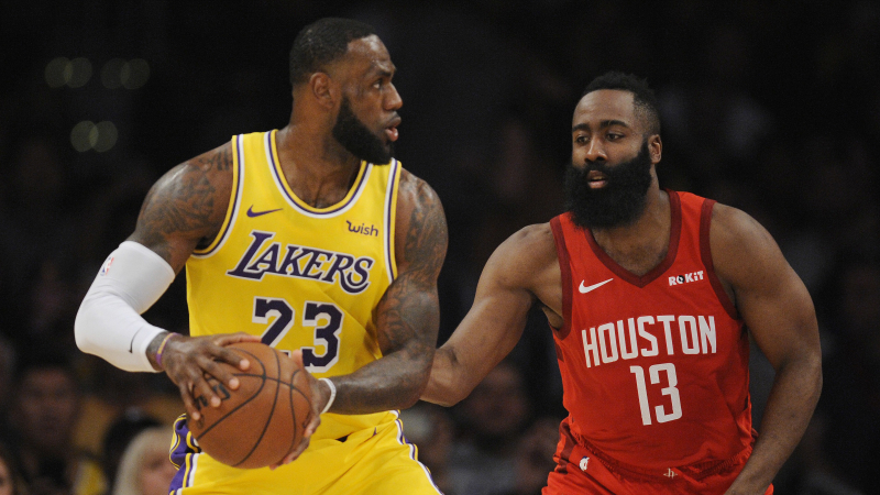 LeBron James, James Harden