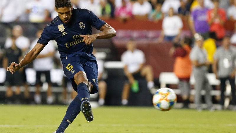 Real Madrid defender Raphael Varane