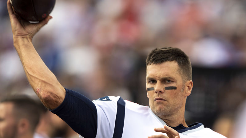Tampa Bay Buccaneers quarterback Tom Brady