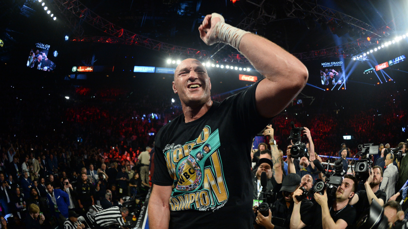 Professional Boxer Tyson Fury