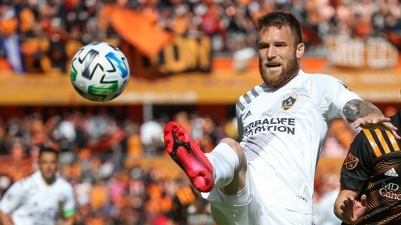 Los Angeles Galaxy midfielder Aleksandar Katai