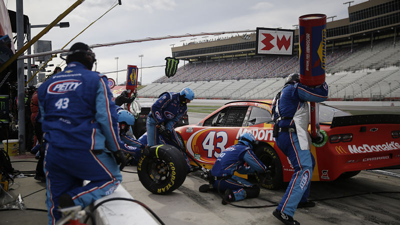 NASCAR driver Darrell Wallace Jr.