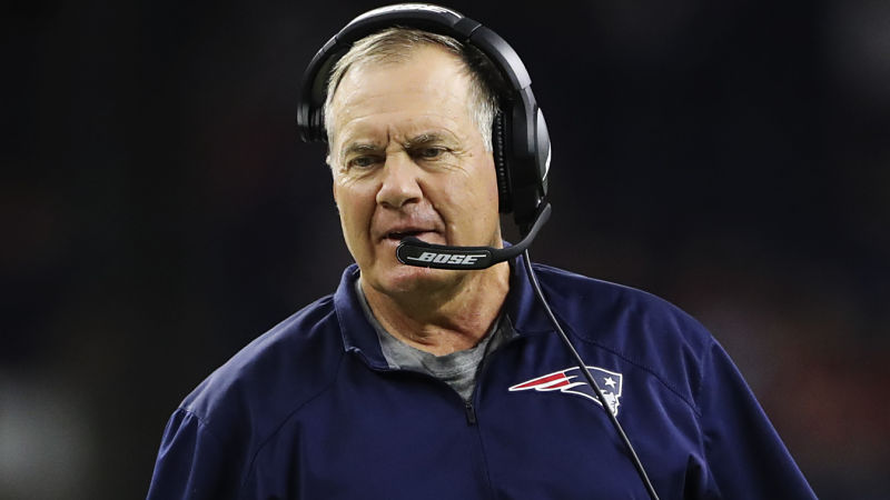 New England Patriots head coach Bill Belichick