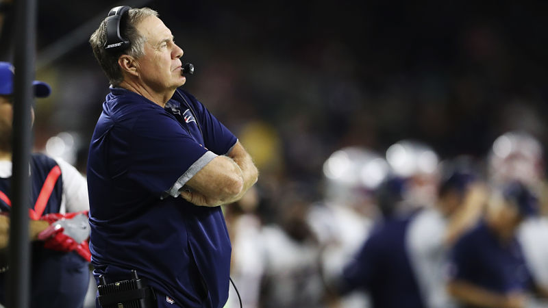 New England Patriots head coach Bill Belichick