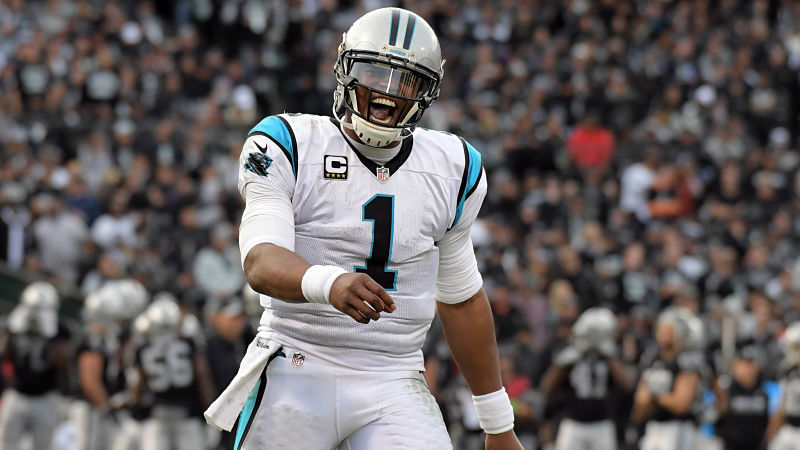 New England Patriots quarterback Cam Newton