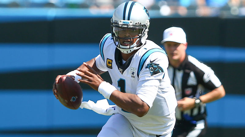 New England Patriots quarterback Cam Newton