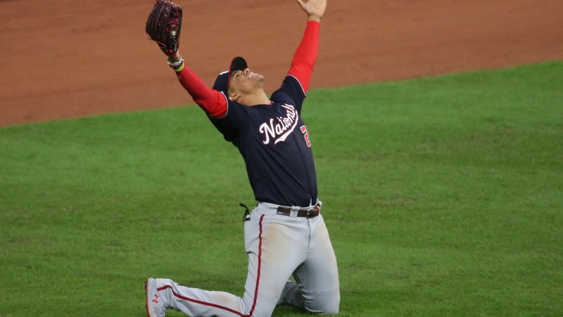 Washington Nationals left fielder Juan Soto