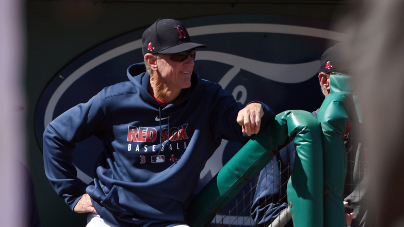 Boston Red Sox manager Ron Roenicke