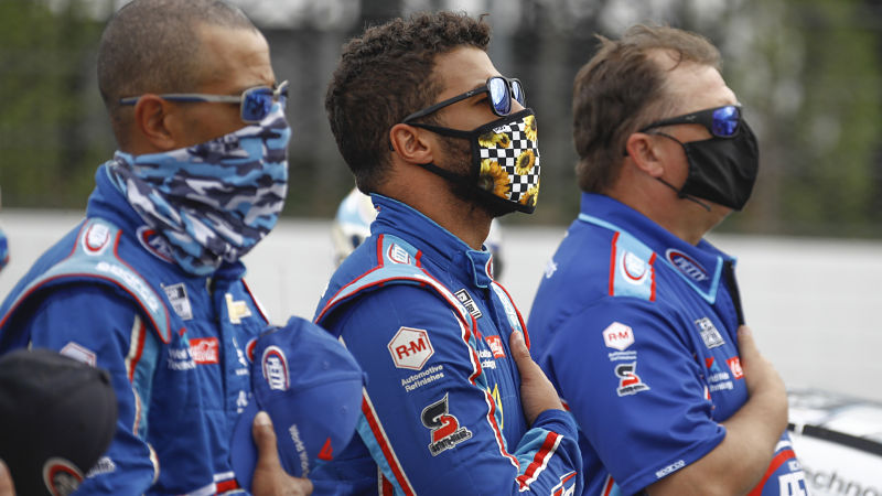 NASCAR Cup Series driver Bubba Wallace