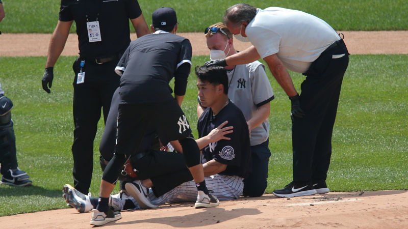 New York Yankees starting pitcher Masahiro Tanaka