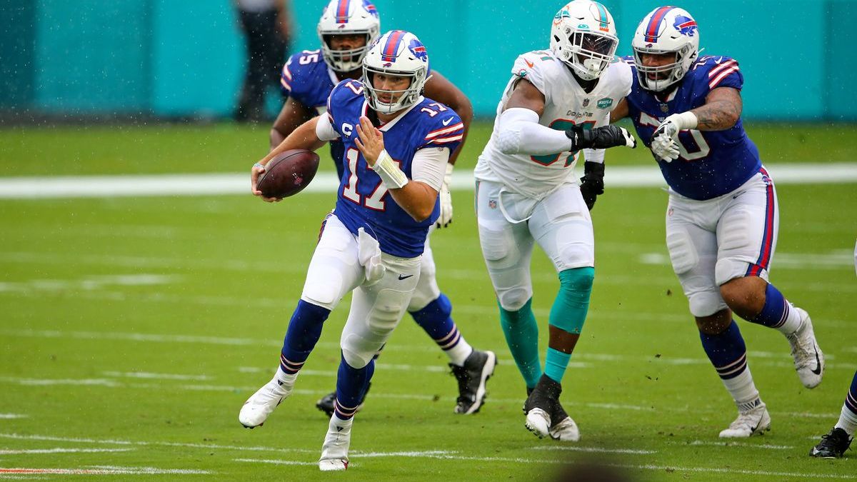 Buffalo Bills quarterback Josh Allen