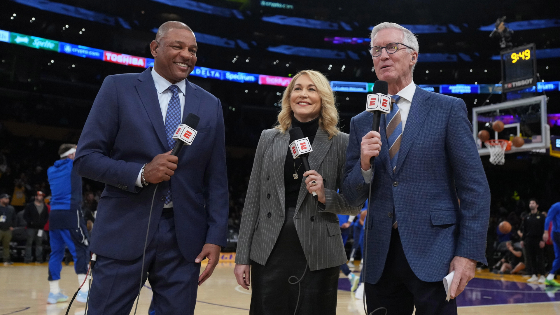 Doc Rivers, Doris Burke, Mike Breen