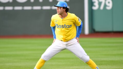 Boston Red Sox third baseman Marcelo Mayer