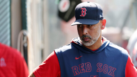 Boston Red Sox manager Alex Cora