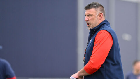 New England Patriots head coach Mike Vrabel