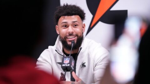 New England Patriots linebacker Harold Landry III