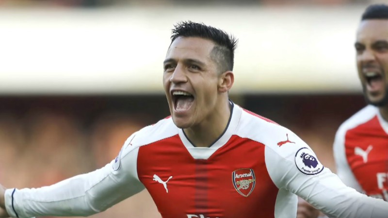 Arsenal forward Alexis Sanchez