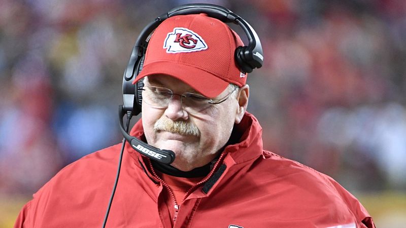 Kansas City Chiefs head coach Andy Reid