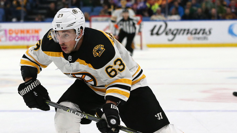 Boston Bruins forward Brad Marchand