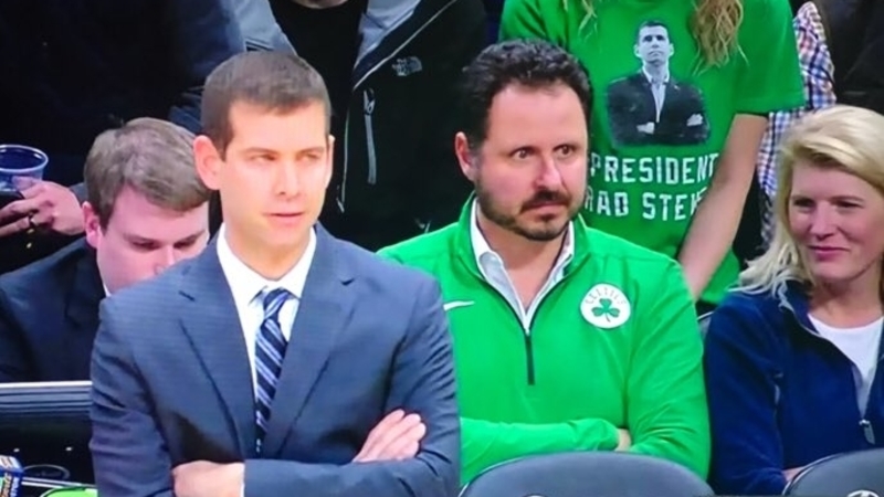 Celtics coach Brad Stevens