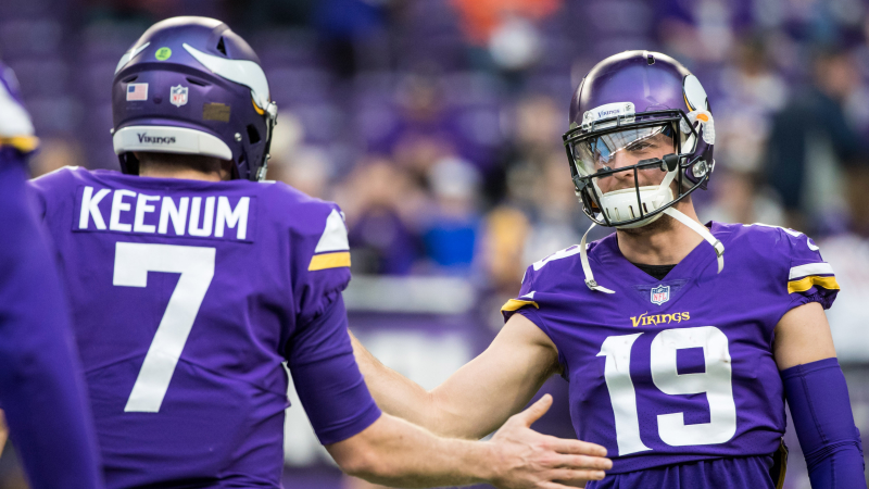 Case Keenum, Adam Thielen