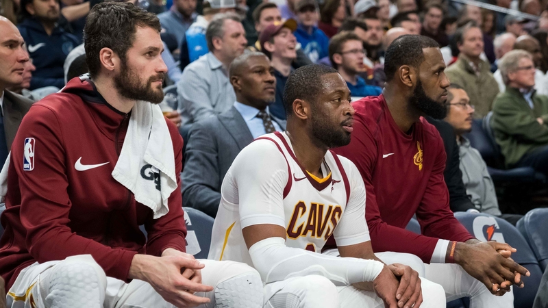 Cavaliers bench