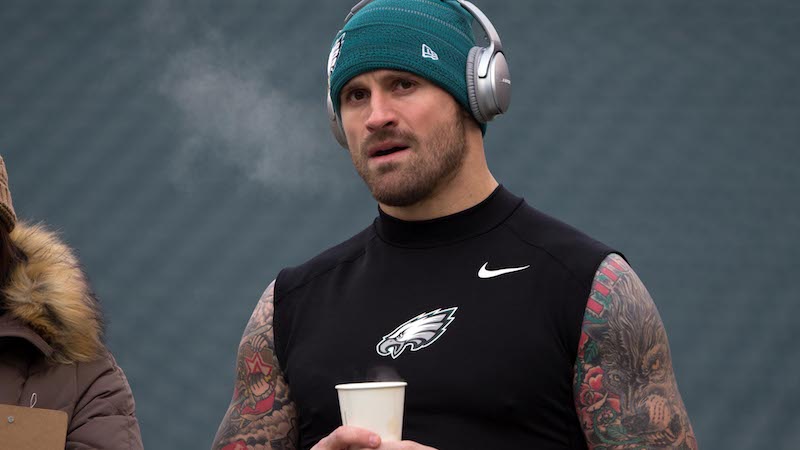 Eagles defensive end Chris Long