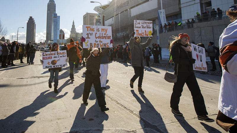 Cleveland Browns fans