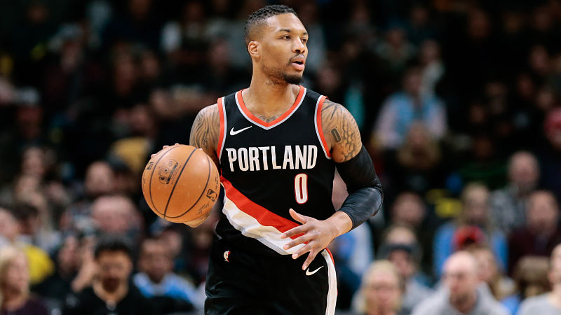 Portland Trail Blazers guard Damian Lillard