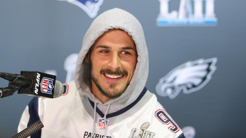 Patriots wide receiver Danny Amendola