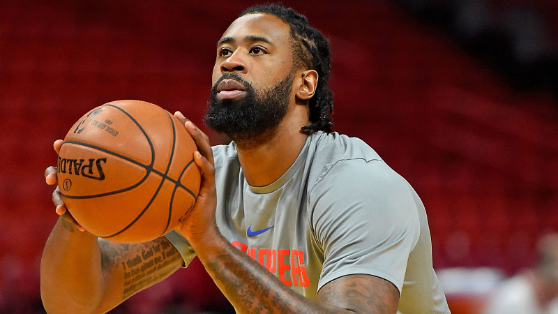Los Angeles Clippers center DeAndre Jordan