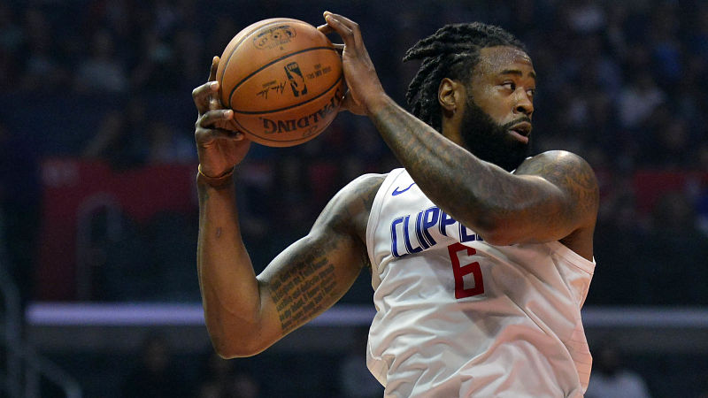 Los Angeles Clippers center DeAndre Jordan