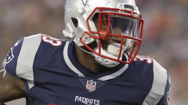 Patriots running back Dion Lewis