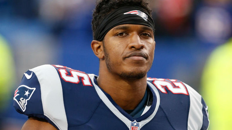New England Patriots cornerback Eric Rowe