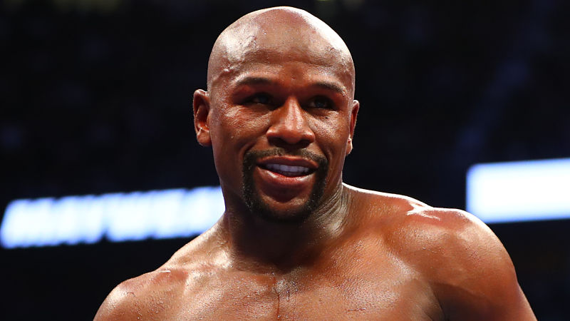 Boxer Floyd Mayweather Jr.