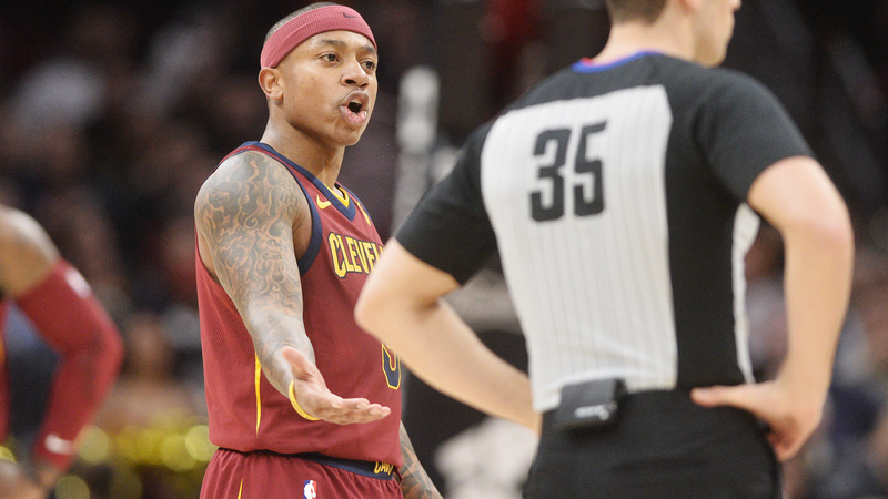 Cavs guard Isaiah Thomas