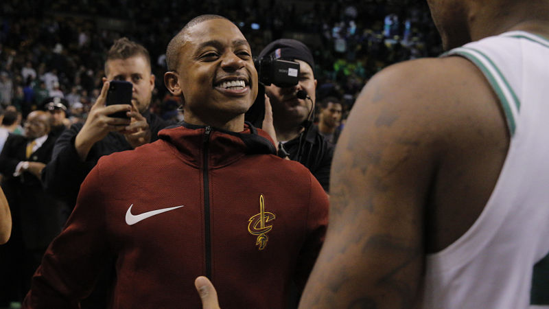 Cleveland Cavaliers guard Isaiah Thomas