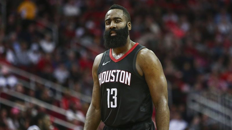 Houston Rockets guard James Harden