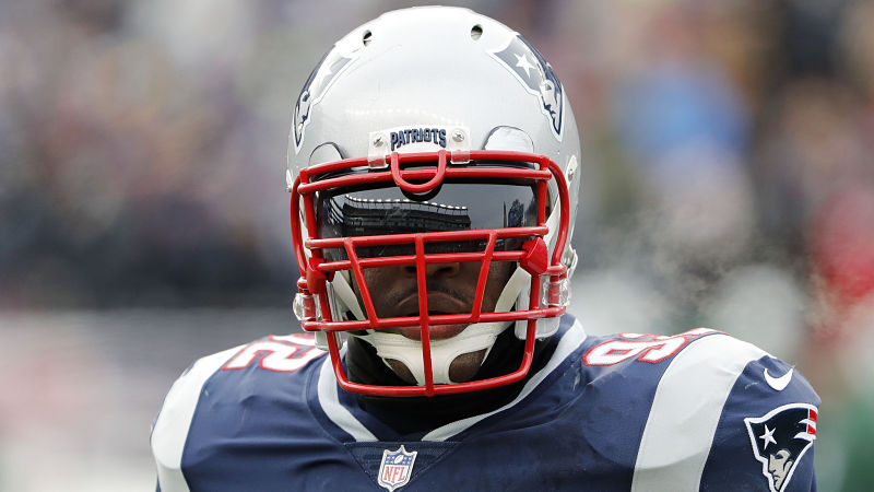 New England Patriots linebacker James Harrison