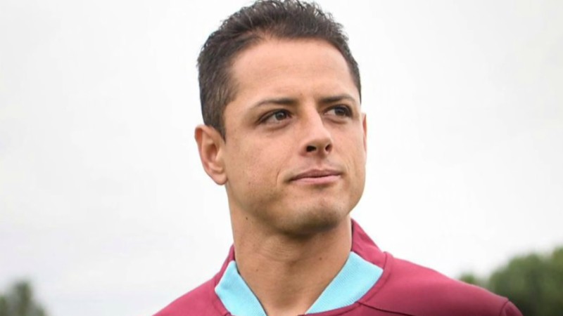 West Ham striker Javier "Chicharito" Hernandez