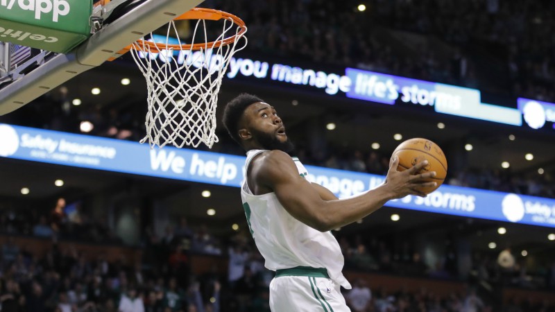 Boston Celtics guard Jaylen Brown