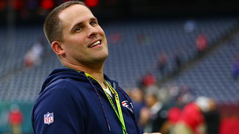 Patriots offensive coordinator Josh McDaniels
