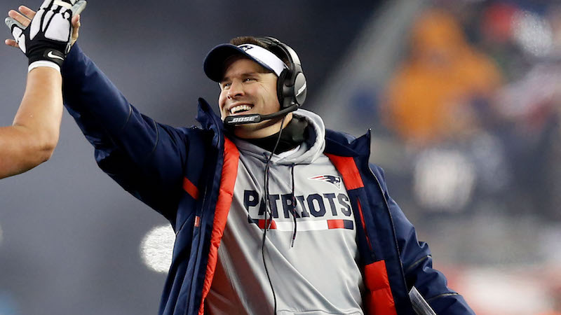 Patriots offensive coordinator Josh McDaniels