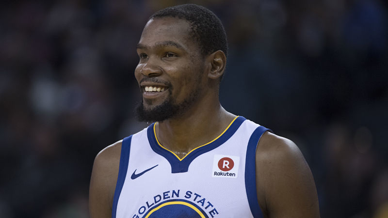 Golden State Warriors forward Kevin Durant