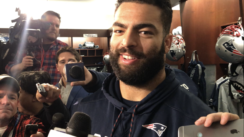 New England Patriots linebacker Kyle Van Noy