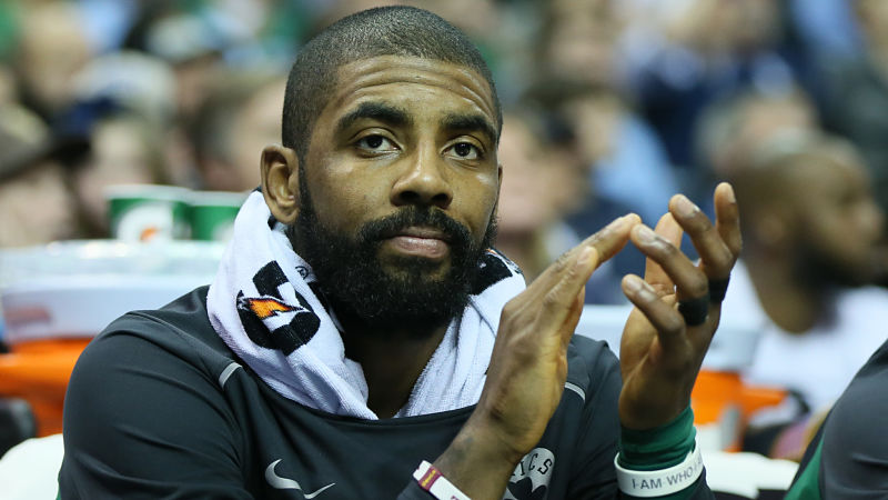 Boston Celtics guard Kyrie Irving