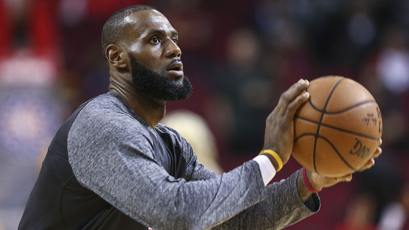 Cleveland Cavaliers forward LeBron James