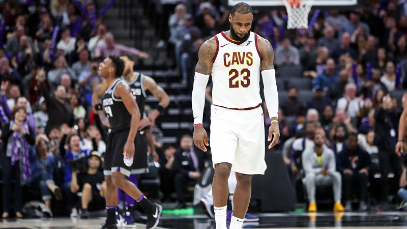 Cleveland Cavaliers forward LeBron James